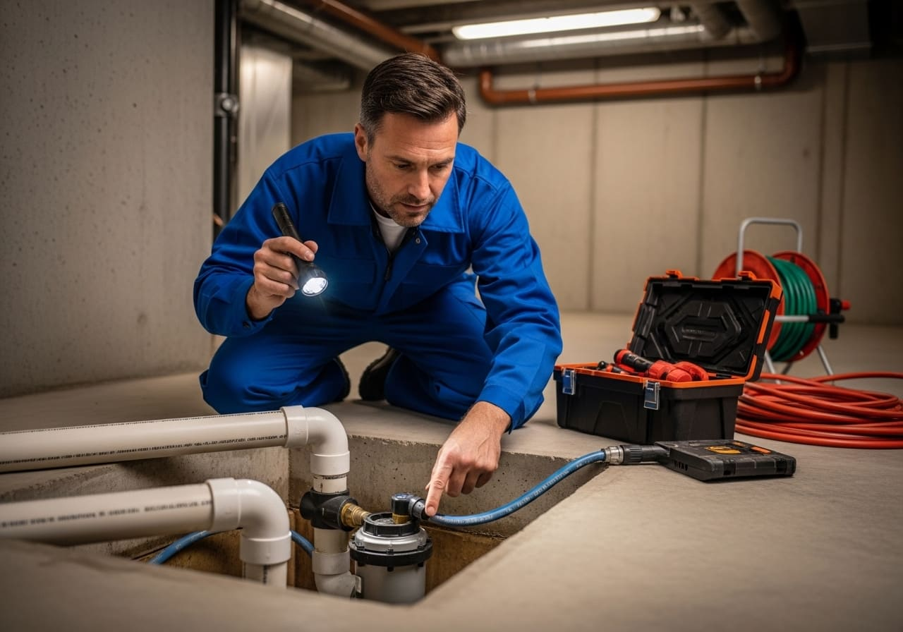 Sump Pump Installation & Repair in Ellendale