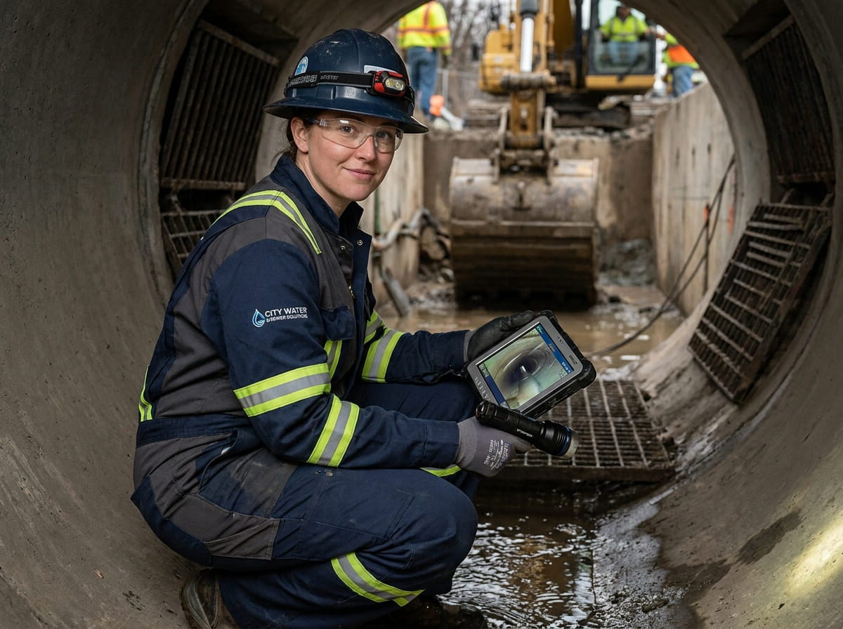 Sewer Line Inspection & Replacement in Ellendale